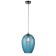 Suspended indigo, 11005/1p blue. 1x60W, e27, 230x230x380/1905 mm, blue color