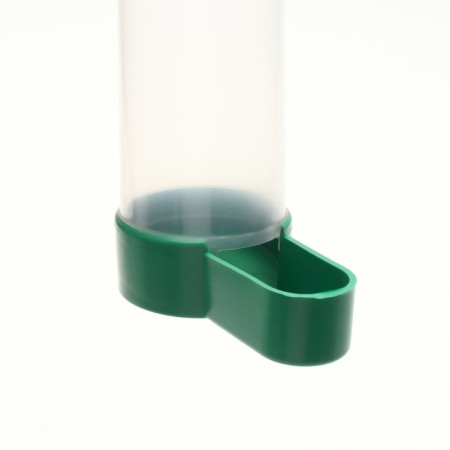 Drive/bird feeder with a lid of 4 x 13 cm, 150 ml, green-3