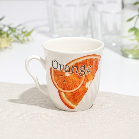 Mug "Fruits", 200 ml, ceramics, mix-2