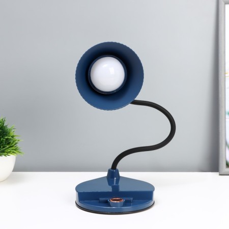 Parasol table lamp LED, from USB/AKB 6 W, Sensor 3000-6000 Blue 14x10x37 cm Risalux 1006342-9