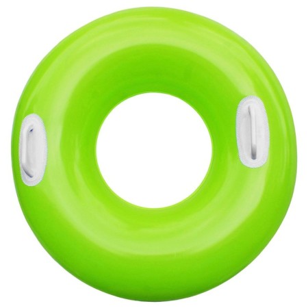 Circle for swimming "Bright mood", with handles, d = 76 cm, from 8 years old, color mix, 59258np intex-1