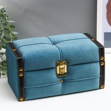 Casket wood velvet 