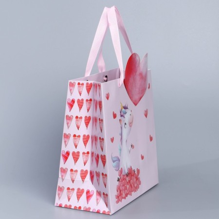 Gift package, packaging, "unicorn", 22 x 22 x 10 cm-1