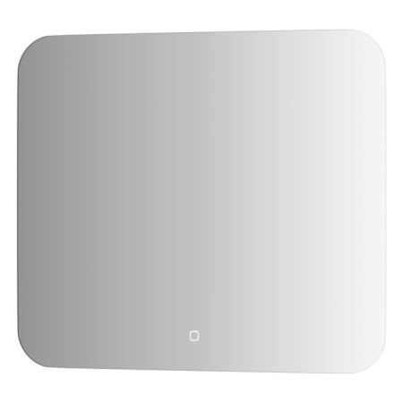 Mirror with Defesto LED lighting 23 W, 70x60 cm, sensory switch, warm white light