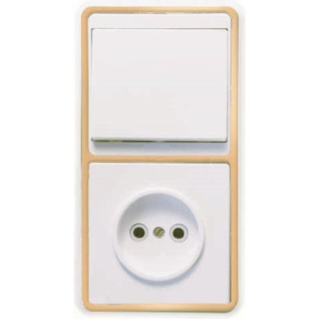 Block "Kuntsevo" 5816 BKVR-037 "Bella", 1 key, socket, color gold