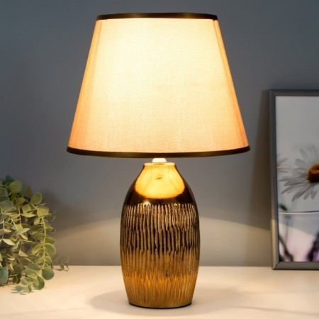 Celeste table lamp E14 40W Copper 22x22x28 cm Risalux-1