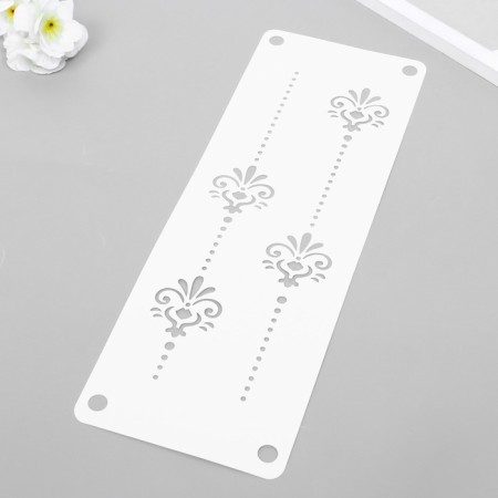 Stencil of stencil "pattern" 11x32 cm-1
