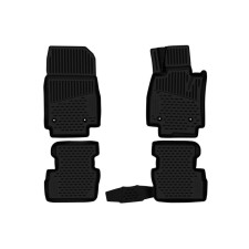3D mats in the salon for Mazda 2, 2014 - P.R., HB, 4 pcs.