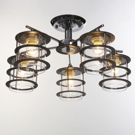 Help "Egan" E27 5x60W silver 53x53x30 cm Bayerlux-1