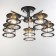 Help "Egan" E27 5x60W silver 53x53x30 cm Bayerlux