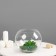Vase "Ball" Gorl.d-15.5cm, 23x21 cm, 7.5l 2071 Transparent