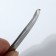 Pinzet bent, wide, 8.3 cm, silver color, RU-0617