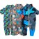 Demisonon overalls on the fleece OSSO, 37 unisex, mix of flowers