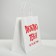 Package gift craft, packaging, “I love you”, 22 x 22 x 11 cm
