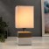HELP lamp 16376/1 E27 40W white-gray 16x16x29 cm Risalux