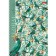 A4 notebook, 80 sheets in a cage on the crest of Floral Collection, covered Cardboard, matte lamination, block 65 g/m2, 4v mix