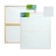 Canvas on the subframe, cotton 100%, 50 x 60 x 1.8 cm, acrylic soil, fine -grained, 280 g/m²