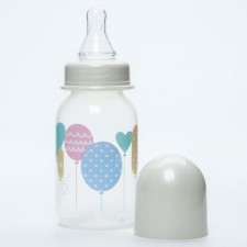 Бутылочка для кормления «Just lubby», классическое горло, от 0 мес., 125 мл.