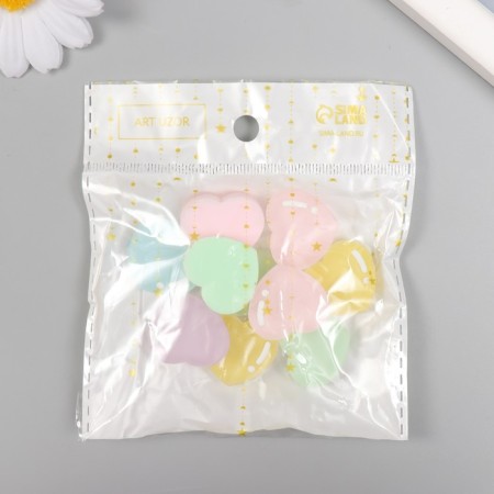 Decor for creativity Plastic "Heads with an exclamation mark" MIX 2.4x2.1 cm-3