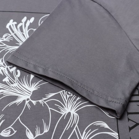 T -shirt female, gray color, size 44-6