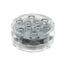 Submarine lamp with PDU, 10 LED, 3 W, IP68, RGB, from 3*AAA batteries (not in the set)