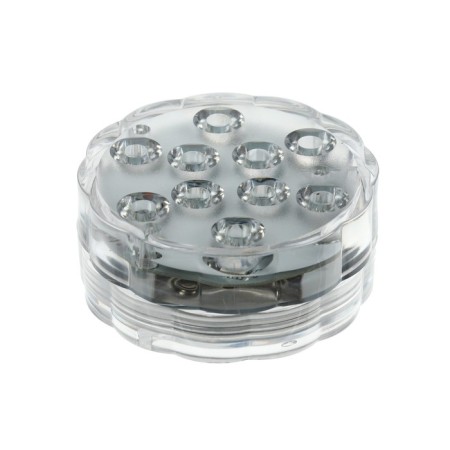 Submarine lamp with PDU, 10 LED, 3 W, IP68, RGB, from 3*AAA batteries (not in the set)