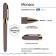 Ballic handle, 0.5 mm, BrunovisConti Monaco, blue rod, Soft Touch Gray case, in case