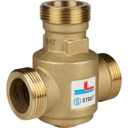 Mixing valve stout SVM-0030-325506, 1 1/4 "external thread, 60 ° C-3