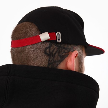 Men's cap with a direct visor "Negativ", river 56-9