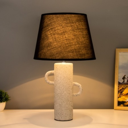 Table lamp "Batu" E14 40W gray 28x28x40 cm Risalux-1