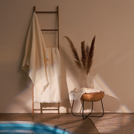 Waffle towel SL Home: BOHO "Aivori" 90x150 cm, 100% cotton, 300 g/m2