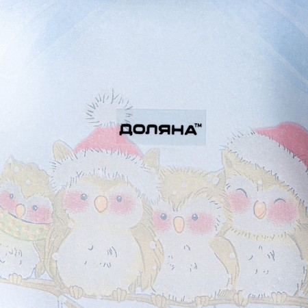 Glass Serving Dauline "Bant. Owl heat ", 18.5 × 13 cm-3