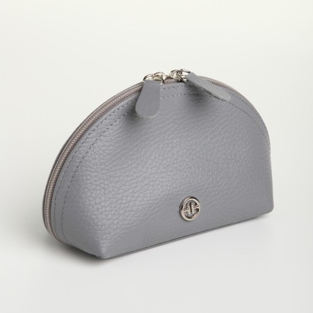 TEXTURA lightning cosmetic bag, gray color-3