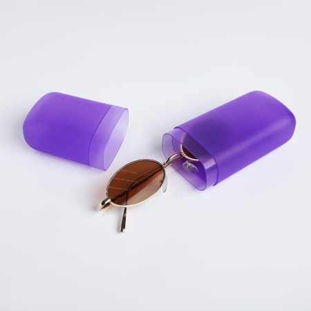 Case for glasses on fasteners, color mix-3