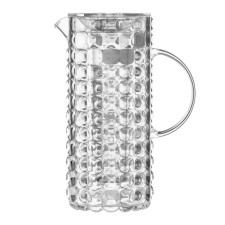 A jug with an ice flask Guzzini Tiffany, the color is transparent