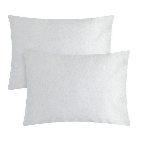 Set of pillowcases "Ethel" gray 50x70 cm - 2 pcs, 100% cotton, pylon