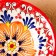 Candy "Rishtan ceramics" 15cm red