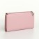 Women's wallet on magnets, pink color