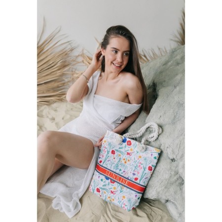 Women's beach bag "Sunrise", 35x40 cm-8