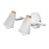 Sport "Conus" 2x40W E27 white 30x12x16 cm