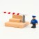 Children's barrier "Road Police" is compatible with the railway "Transport" 7.5 × 6 × 4 cm