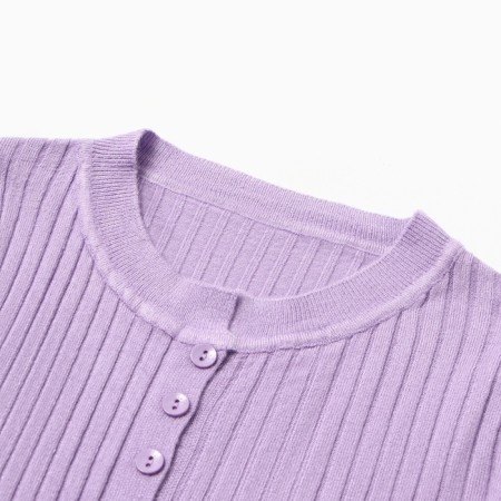 Female jumper minku, lilac color, rr 42-44-7
