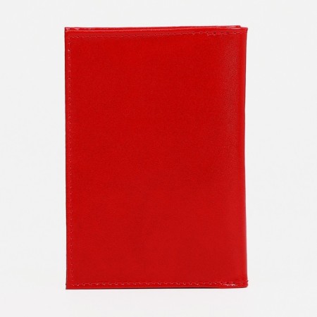 Cover for auto documents, passport department, red color-1