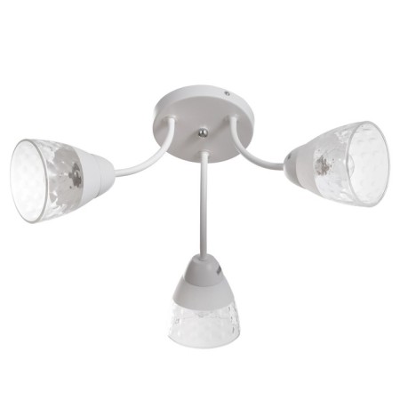 Dibra chandelier 3x60W E27 white 48x48x22cm