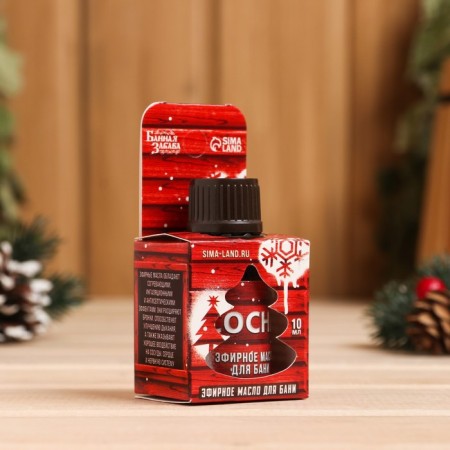Bath and sauna oil "Furious in the new year only in the bath!" Pine 10 ml-2