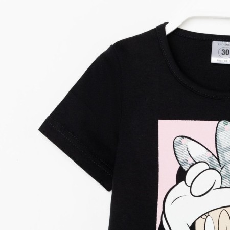 Children's T-shirt "Minnie" Minnie Mouse, height 98-104, black color-9