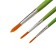 Set of brushes synthetics Zoo, round (No. 2, 3, 5)