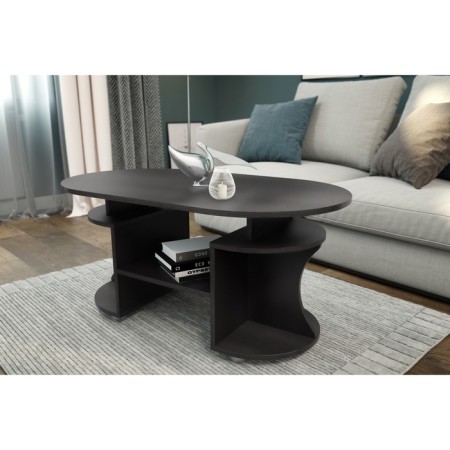 Table coffee baron, 1000x480x560, graphite