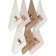 A set of wuffed napkins Diva Afrodita Ceylin "Cake", size 40x60 cm, 7 pcs