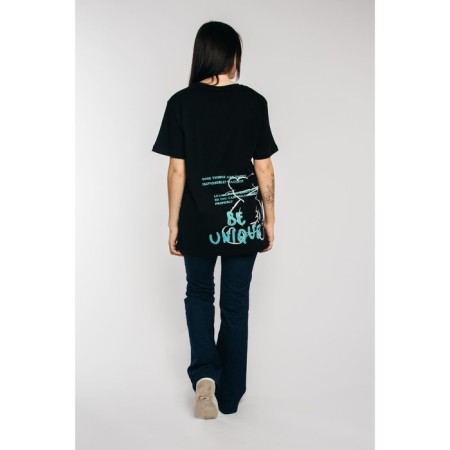 Adult T -shirt, size 52, black color-1